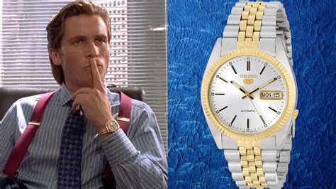 patrick bateman watch seiko.